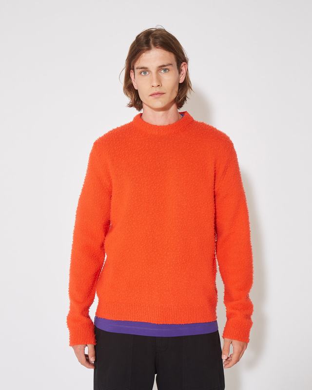 Philippe Model Felpa Rafael da Uomo Arancione in Lana Pezzi Unici