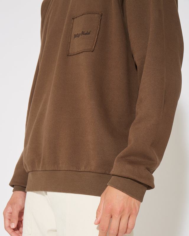 Philippe Model Felpa girocollo BERNARD da Uomo Marrone in Jersey Negozi Online