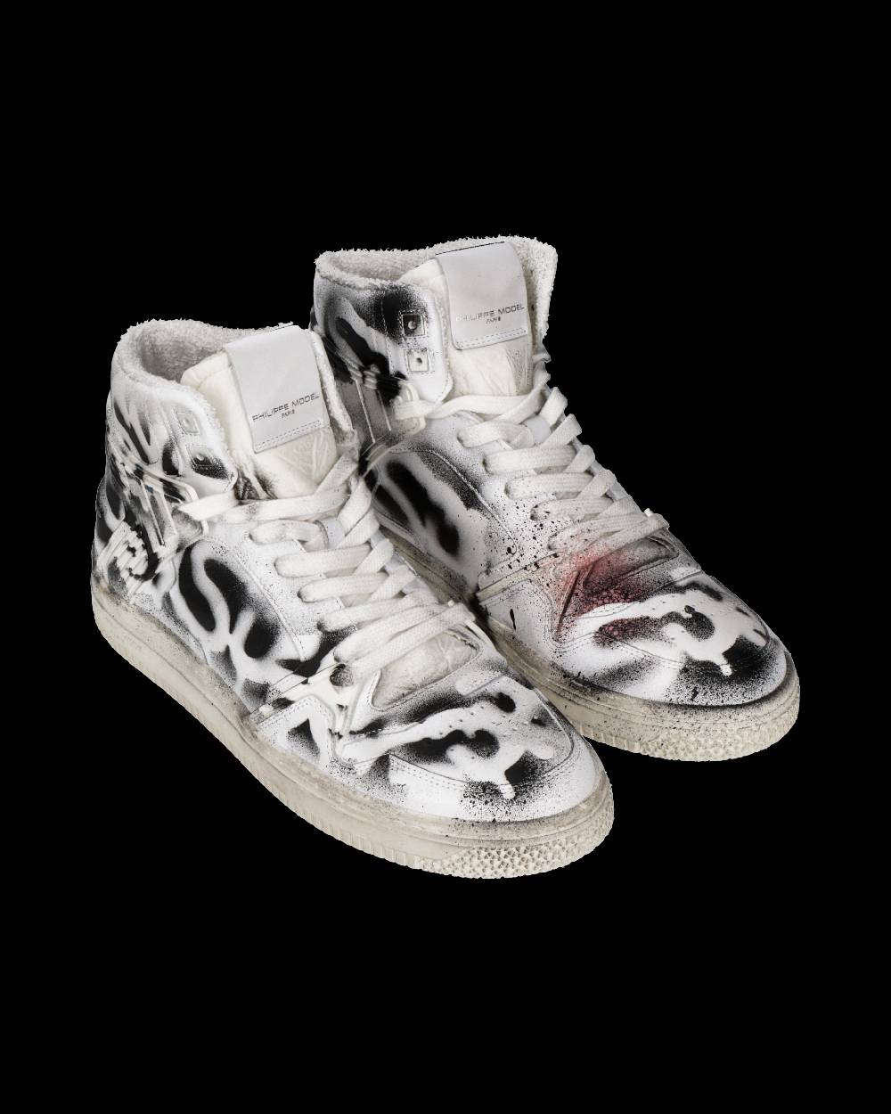 Philippe Model Sneaker mid La Grande donna - bianco e nero Promozione Limitata
