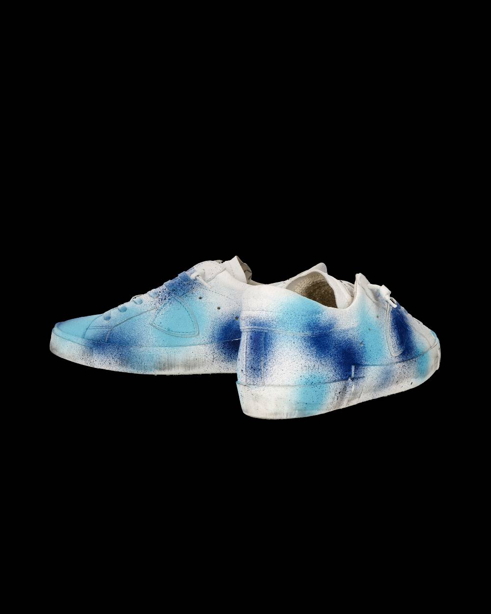 Philippe Model Sneaker bassa PRSX uomo - bianco, blu e azzurro Prezzo Ridotto