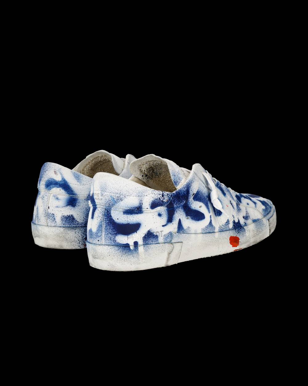 Philippe Model Sneaker bassa PRSX uomo - bianco e blu Convenienza