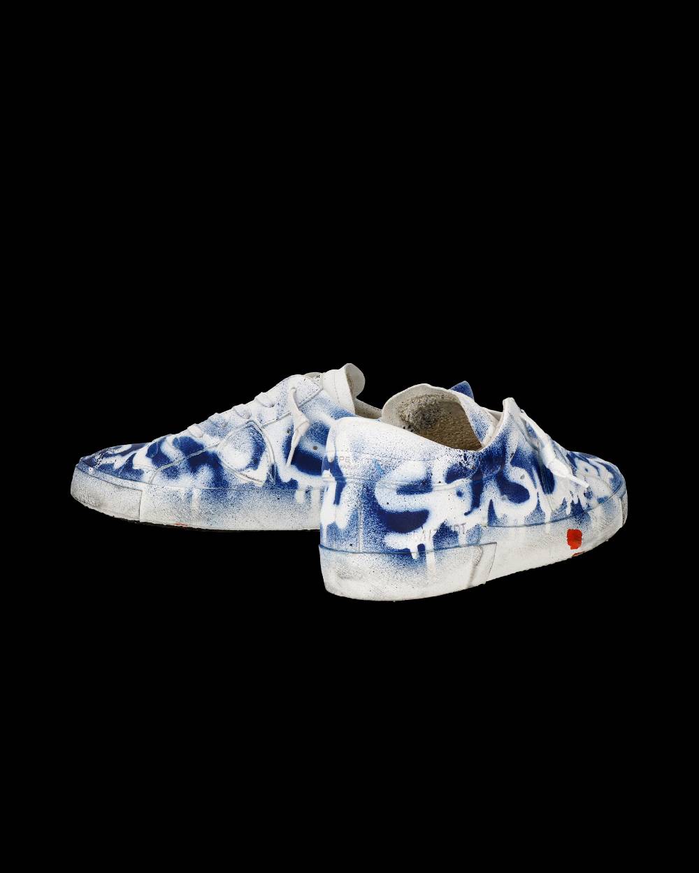Philippe Model Sneaker bassa PRSX uomo - bianco e blu Convenienza