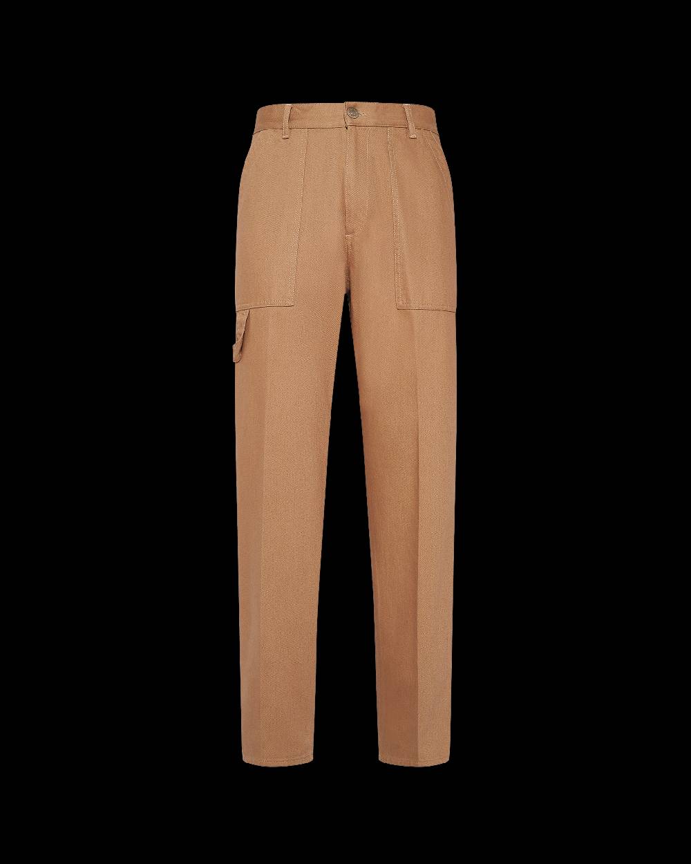 Philippe Model Pantaloni Charles da Uomo Marroni in Cotone Novità