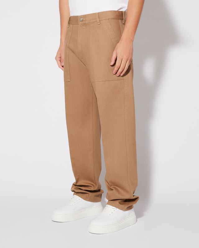 Philippe Model Pantaloni Charles da Uomo Marroni in Cotone Novità