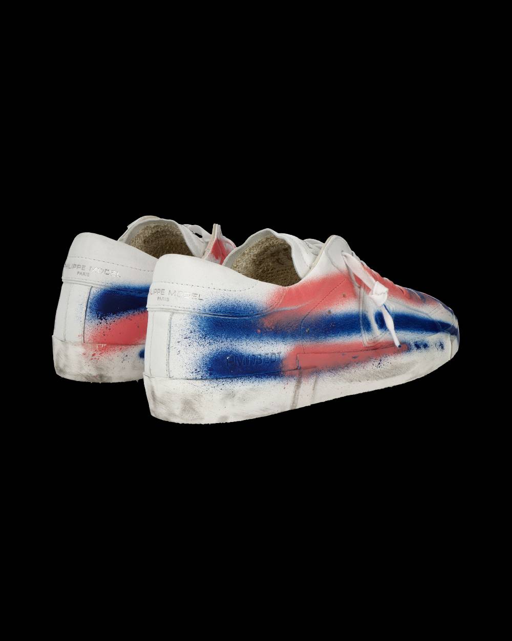 Philippe Model Sneaker bassa PRSX uomo - bianco, blu e rosa Presa