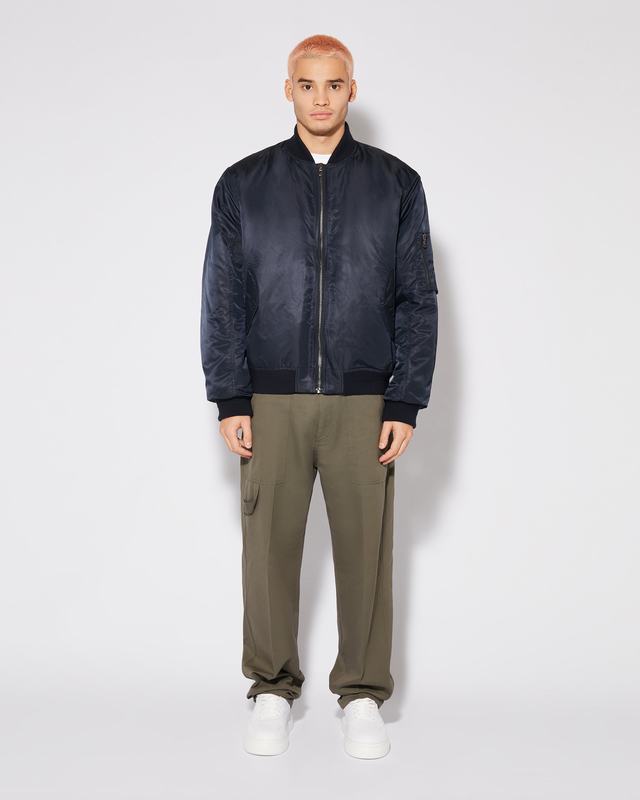 Philippe Model Giacca bomber Gustave da Uomo Blu in Jersey Economico