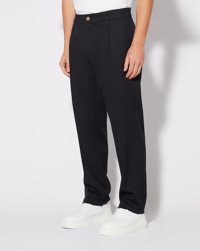 Philippe Model Pantaloni chino Claude da Uomo Blu in Lana Online