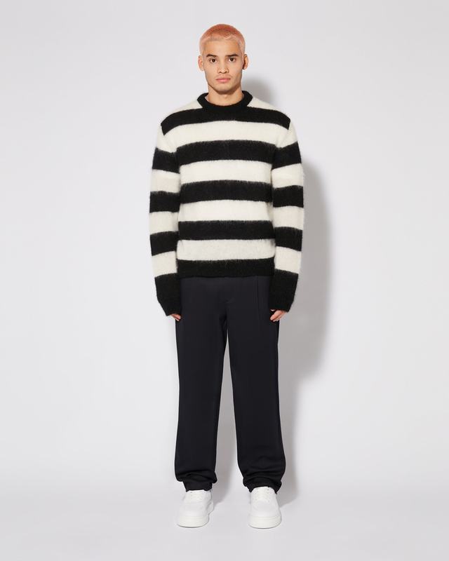 Philippe Model Pantaloni chino Claude da Uomo Blu in Lana Online