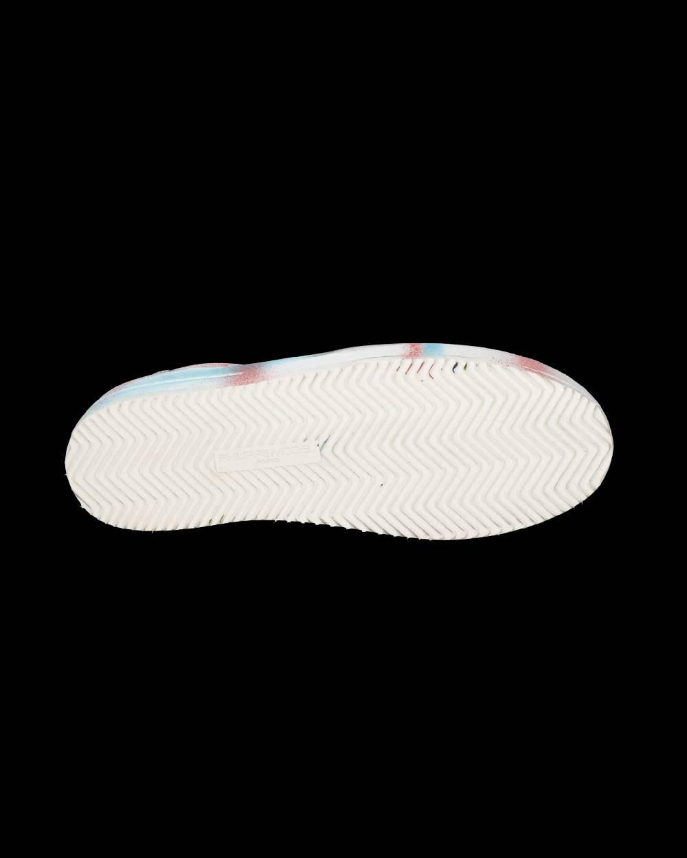 Philippe Model Sneaker bassa Nice uomo - bianco, corallo e blu Outlet