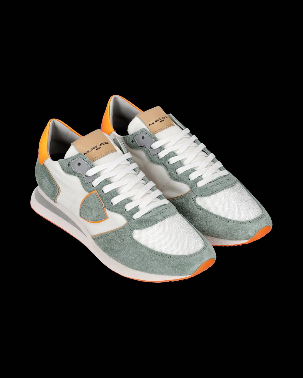 Philippe Model Sneaker bassa Trpx uomo - bianco, verde e arancio Hotsell