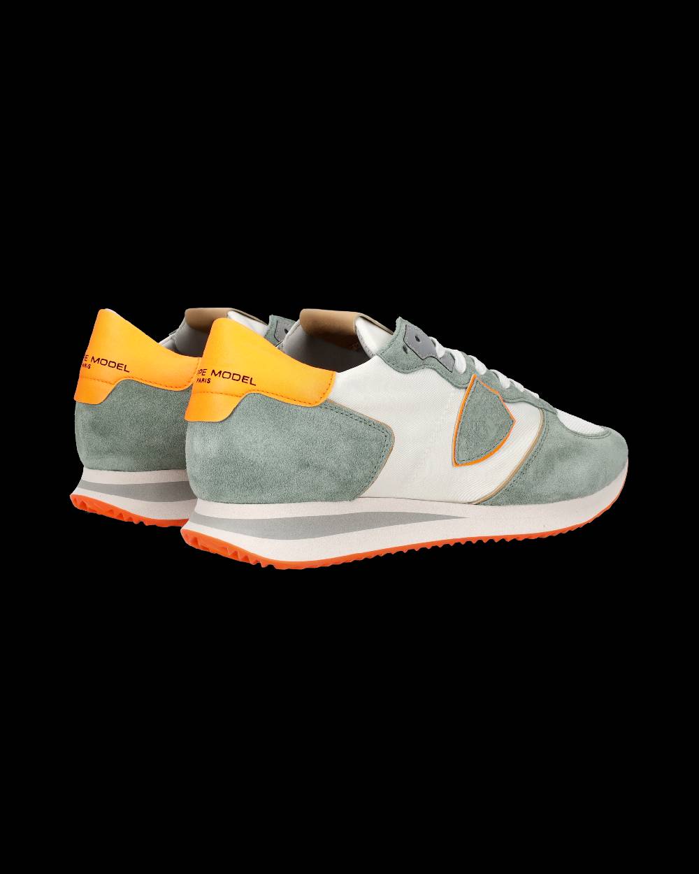 Philippe Model Sneaker bassa Trpx uomo - bianco, verde e arancio Hotsell