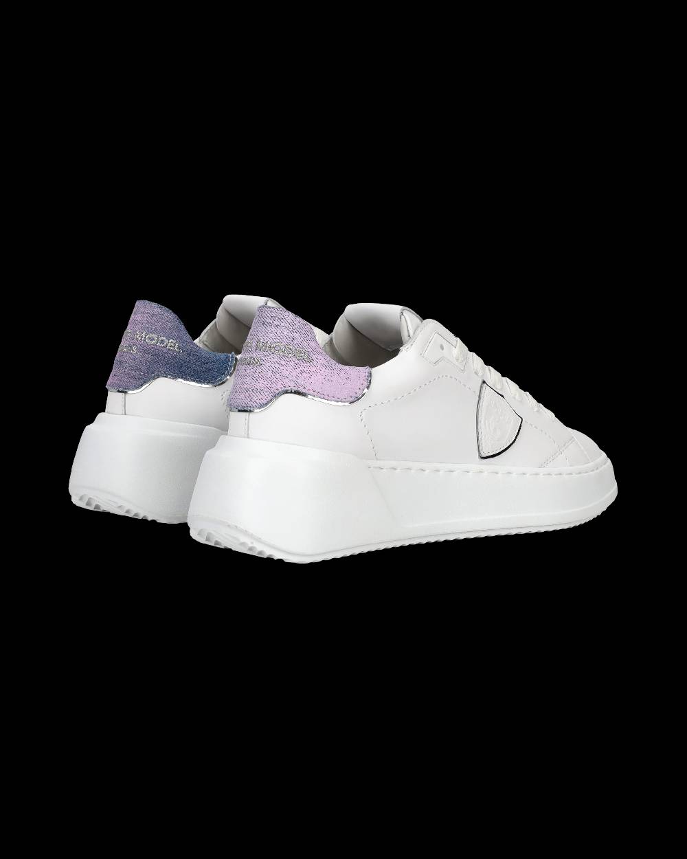 Philippe Model Sneaker bassa Tres Temple donna - bianco e azzurro Vendita Calda