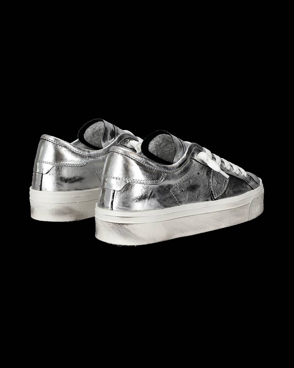 Philippe Model Sneaker basse Prsx Haute donna - argento Vendita Economica