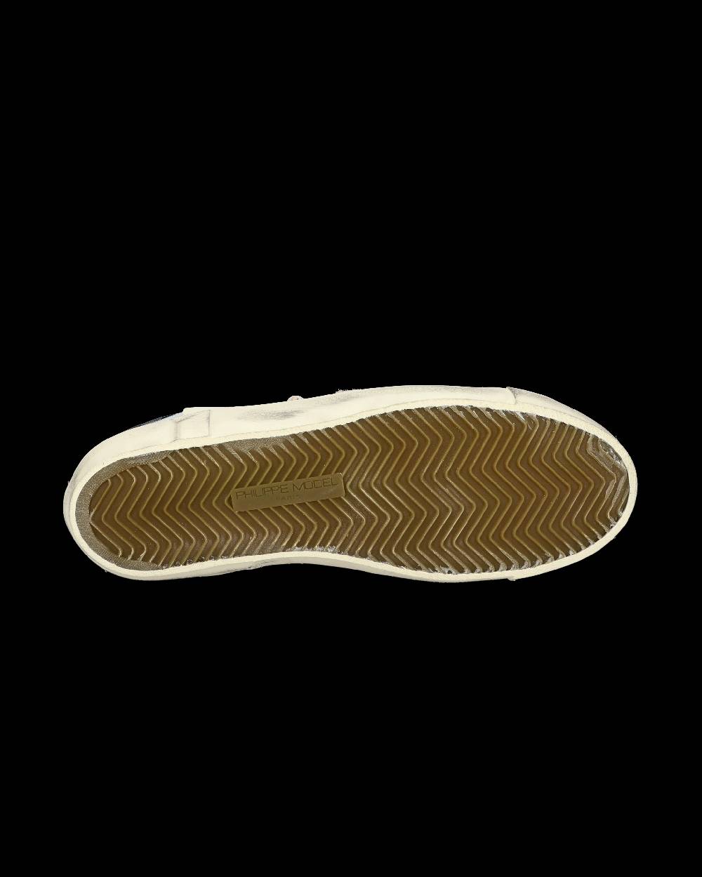 Philippe Model Sneaker casual Prsx da uomo in nylon e pelle - Azzurro e bianco Saldi Di Fabbrica