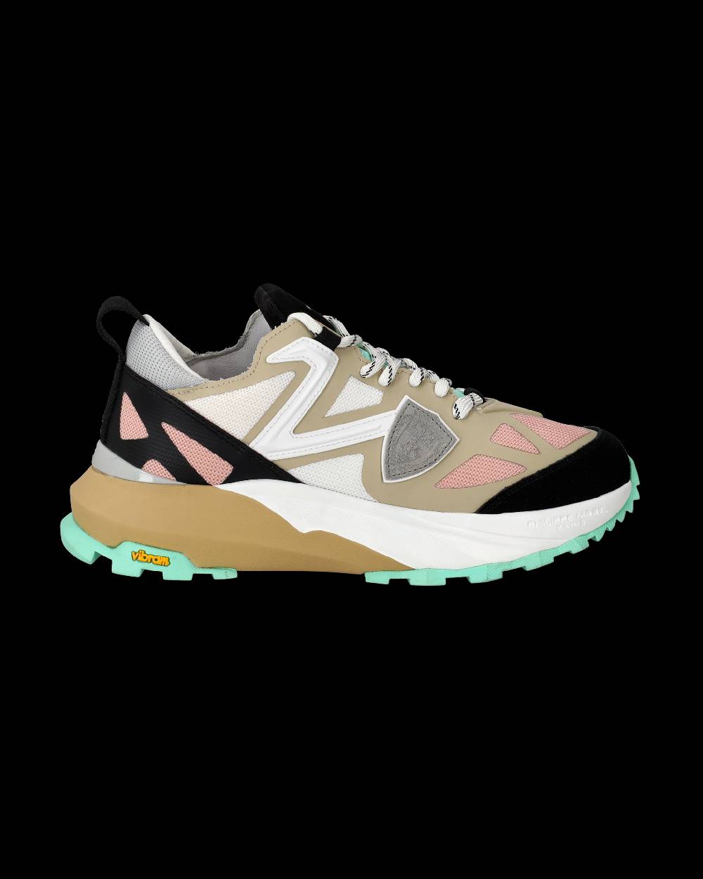 Philippe Model Sneakers Rocx da Donna Rosa in Tessuto Tecnico Negozio