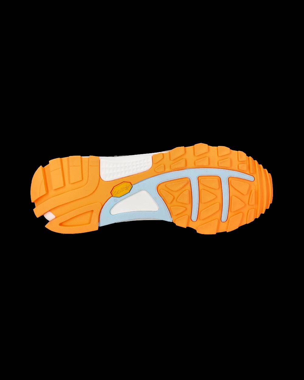 Philippe Model Sneakers Rocx da Uomo Grigie e Arancioni in Tessuto Tecnico Nuova