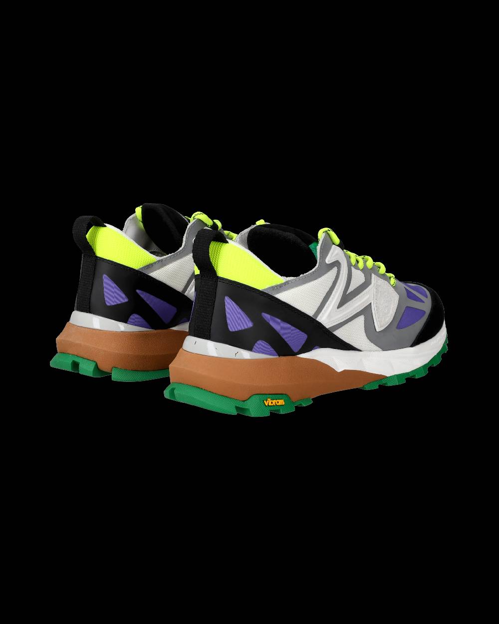 Philippe Model Sneakers Rocx da Uomo Grigie e Bianche in Tessuto Tecnico Moda