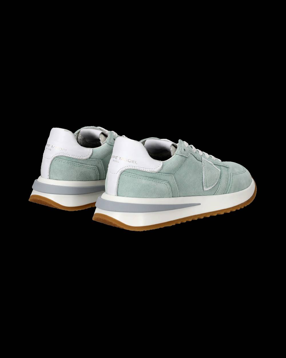 Philippe Model Sneakers Tropez 2.1 Verdi da Donna in Pelle Scamosciata Spedizione gratuita