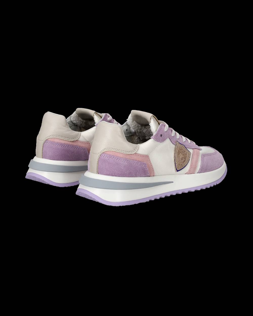 Philippe Model Sneakers Tropez 2.1 da Donna Bianche e Viola in Tessuto Tecnico Offerta speciale