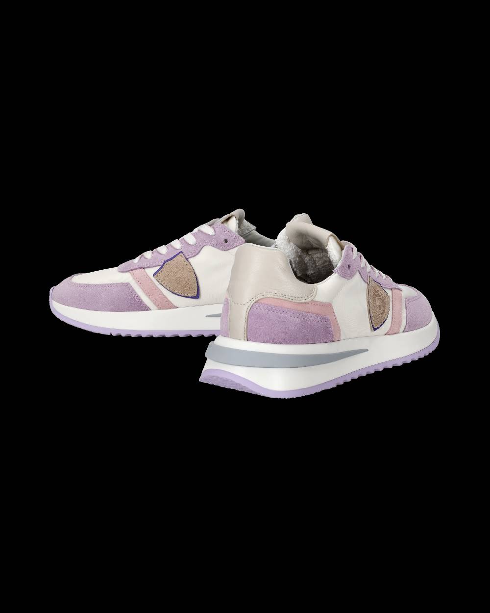 Philippe Model Sneakers Tropez 2.1 da Donna Bianche e Viola in Tessuto Tecnico Offerta speciale