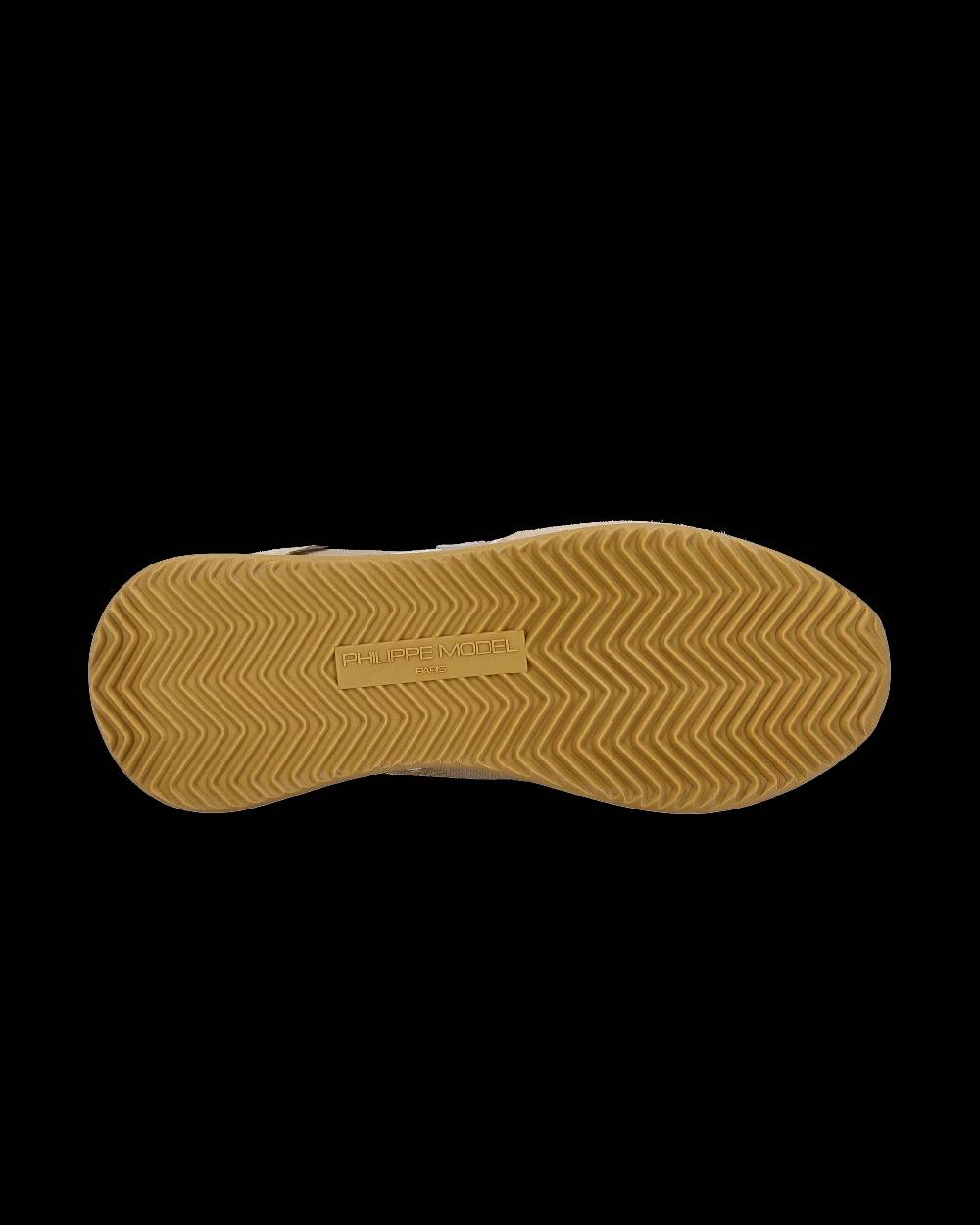 Philippe Model Sneaker casual Trpx da donna in pelle e nylon - Dorato e sabbia Comprare a buon mercato