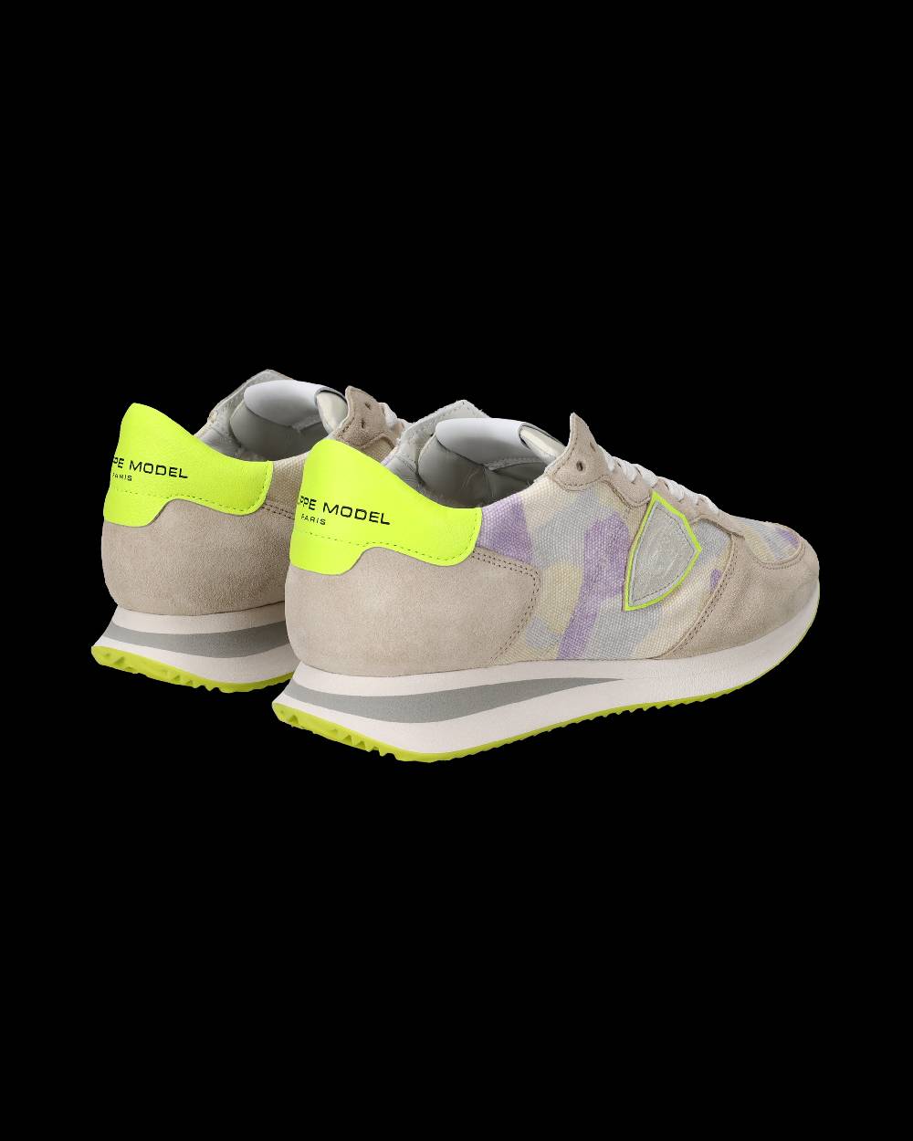 Philippe Model Sneakers Trpx da Donna Camouflage in Tessuto Tecnico Grande vendita
