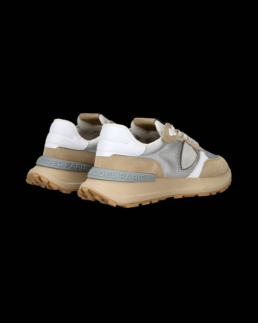 Philippe Model Sneaker bassa Antibes donna - argento e beige Shopping online