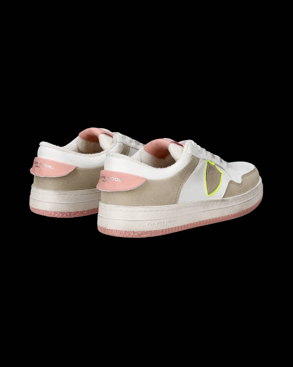 Philippe Model Sneakers Lyon da Donna Rosa in Pelle Riciclata Offerta esclusiva