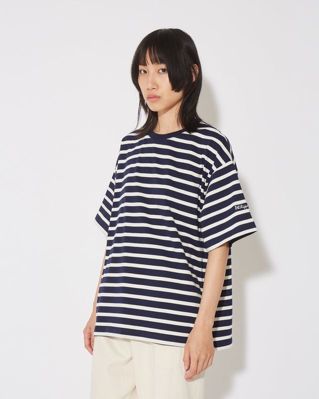 Philippe Model T-Shirt Monique da Donna Blu in Cotone Offerta Pasqua