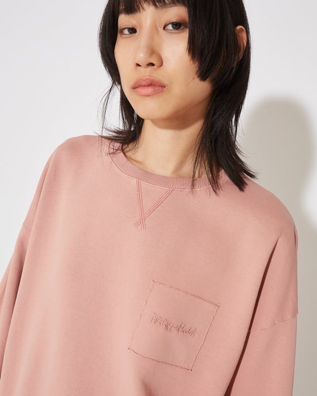 Philippe Model Felpa girocollo Brigitte da Donna Rosa in Jersey Offerta migliore