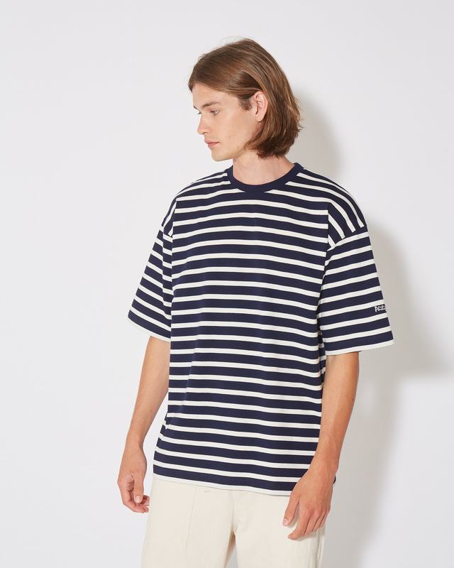 Philippe Model T-Shirt Maurice da Uomo Blu in Cotone