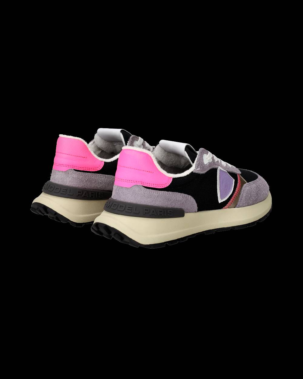 Philippe Model Sneaker running basse Antibes donna - lilla e nero Offerte esclusive