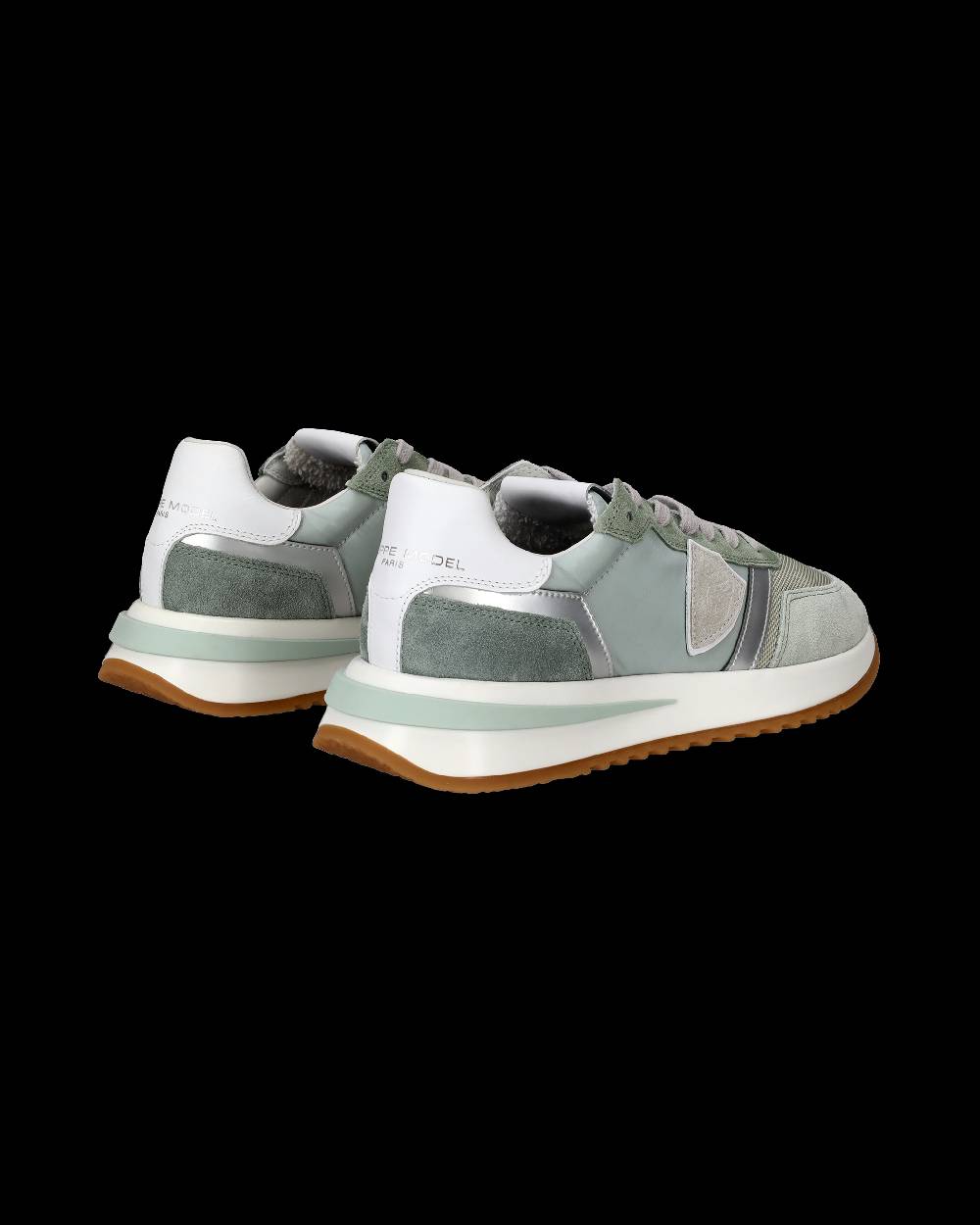 Philippe Model Sneakers Tropez 2.1 da Donna Verdi in Tessuto Tecnico Grandi sconti