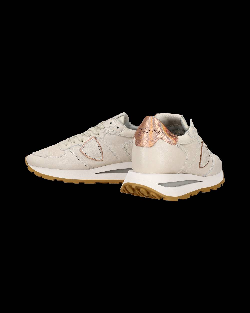 Philippe Model Sneaker basse Tropez Haute donna - beige e rosa Nuovi prodotti