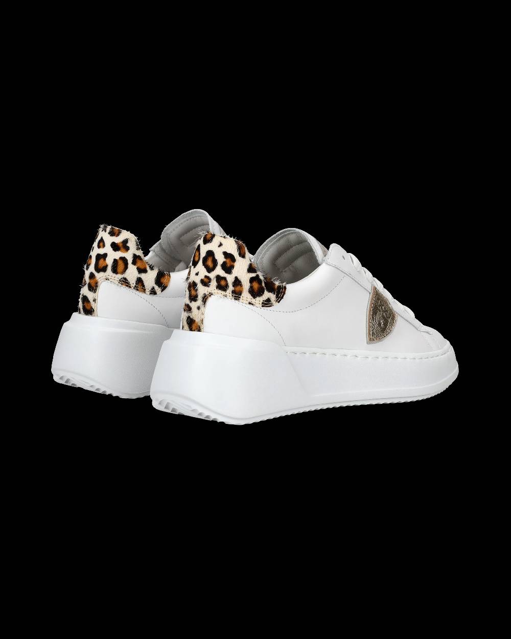 Philippe Model Sneaker bassa Tres Temple donna - bianco e animalier Bestseller