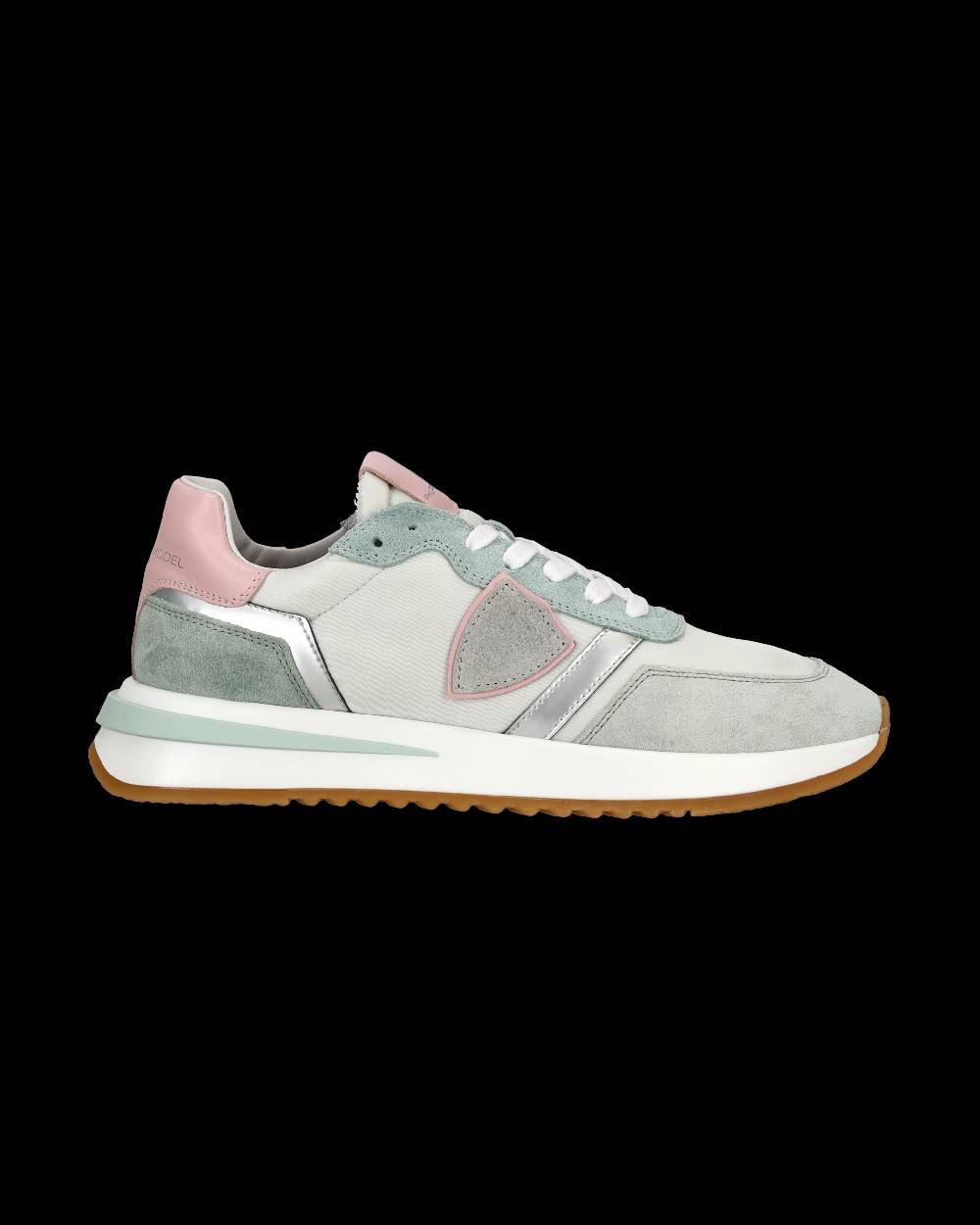 Philippe Model Sneaker basse Tropez 2.1 donna - bianco, verde acqua e argento Offerte stagionali
