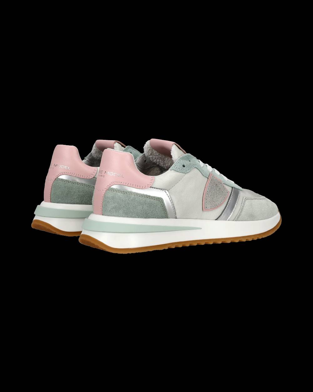 Philippe Model Sneaker basse Tropez 2.1 donna - bianco, verde acqua e argento Offerte stagionali