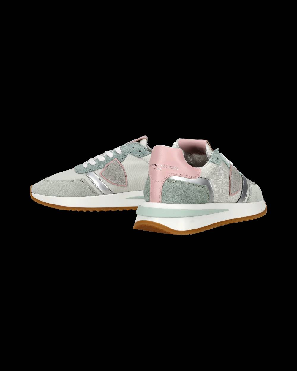 Philippe Model Sneaker basse Tropez 2.1 donna - bianco, verde acqua e argento Offerte stagionali
