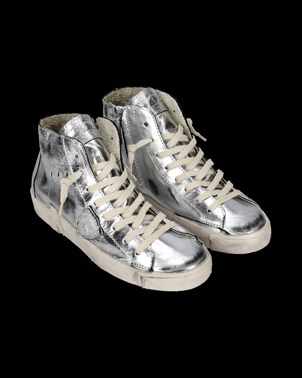 Philippe Model Sneaker alta Prsx High donna - argento Offerte giornaliere