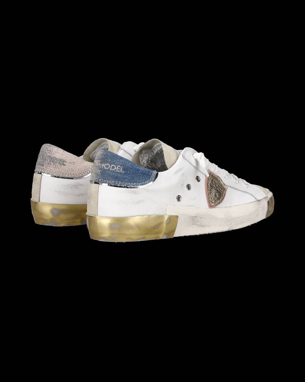 Philippe Model Sneaker bassa PRSX donna - bianco e azzurro Offerte speciali