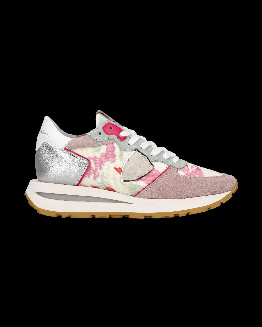 Philippe Model Sneaker basse Tropez Haute donna - bianco e rosa Enormi risparmi