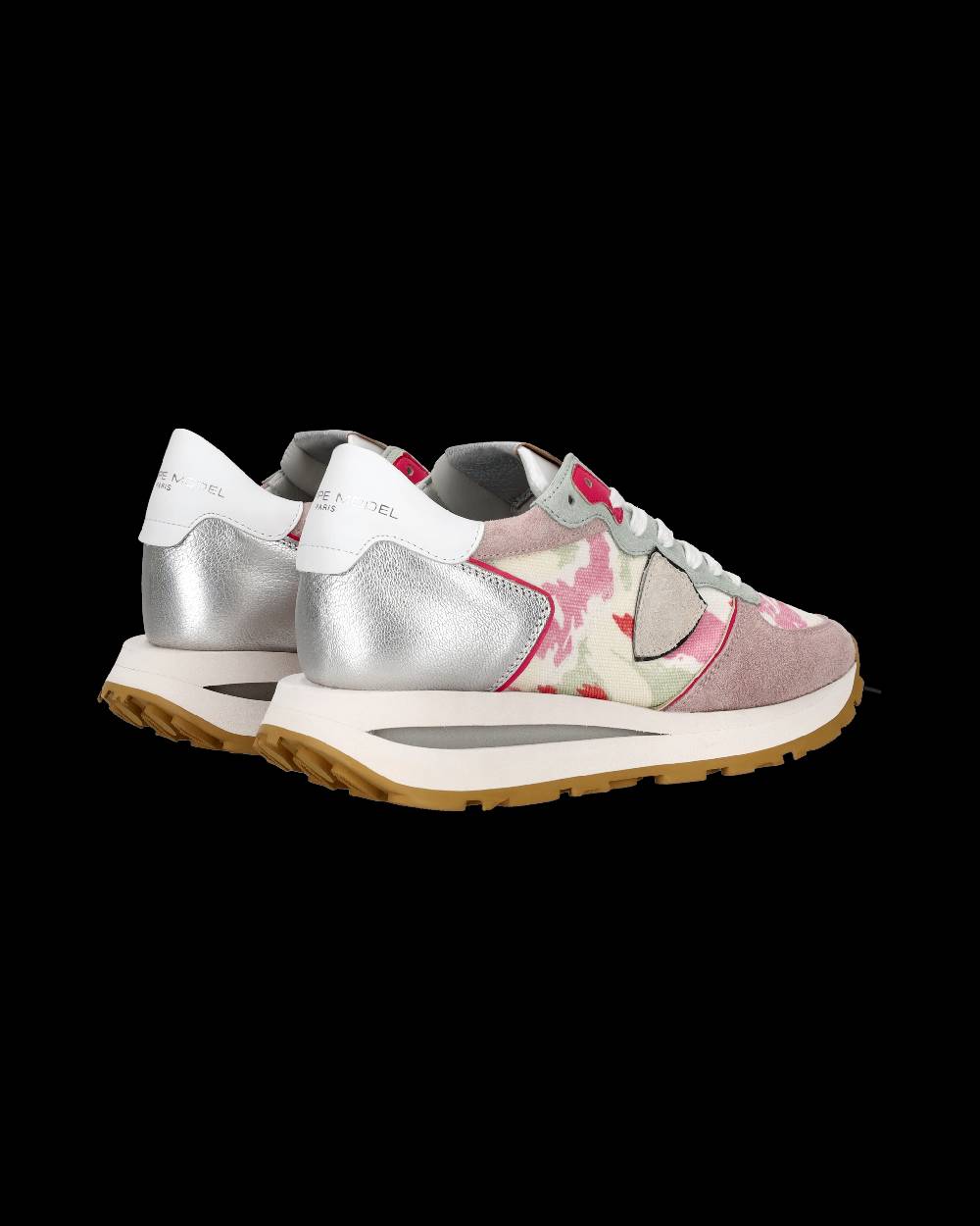 Philippe Model Sneaker basse Tropez Haute donna - bianco e rosa Enormi risparmi