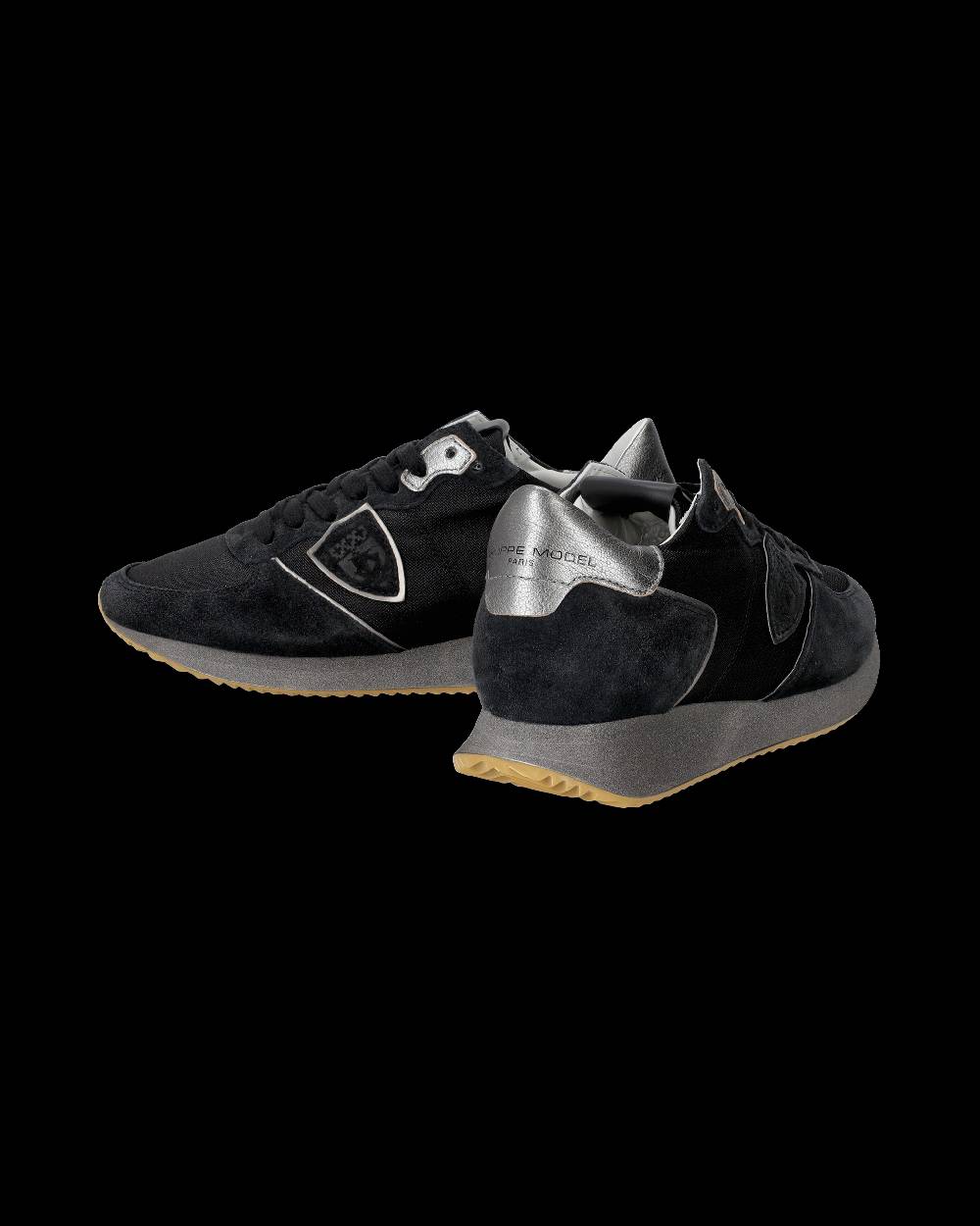 Philippe Model Sneaker basse Trpx donna - nero e argento Offerta settimanale