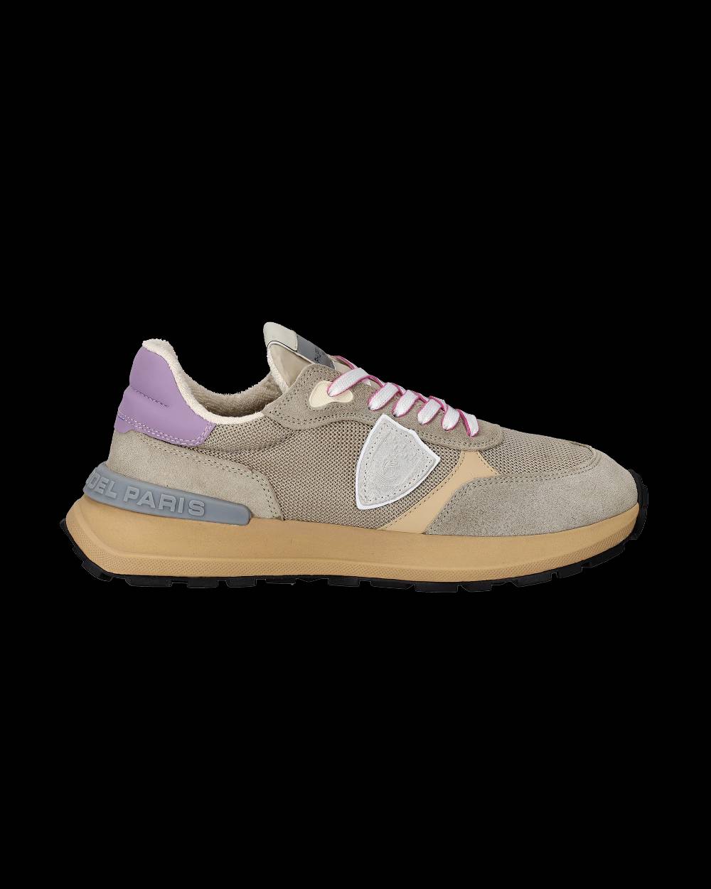 Philippe Model Sneakers Antibes da Donna Beige in Tessuto Tecnico Ritorno libero