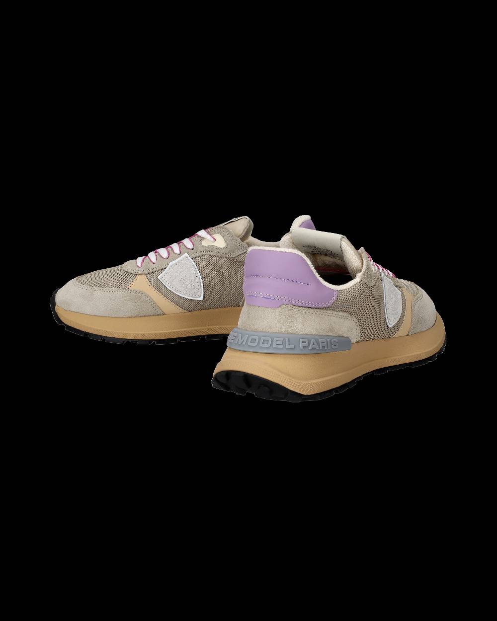 Philippe Model Sneakers Antibes da Donna Beige in Tessuto Tecnico Ritorno libero