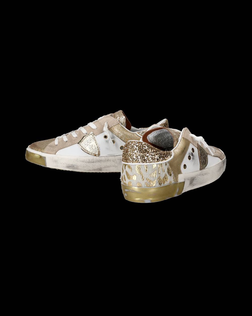 Philippe Model Sneaker bassa PRSX donna - bianco e oro ACQUISTA ORA