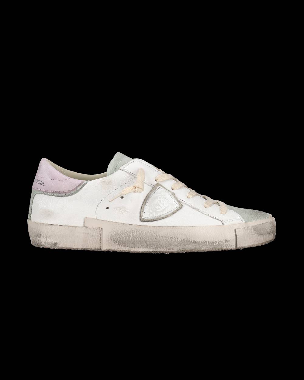 Philippe Model Sneaker bassa PRSX donna - bianco, verde acqua e rosa Only for today