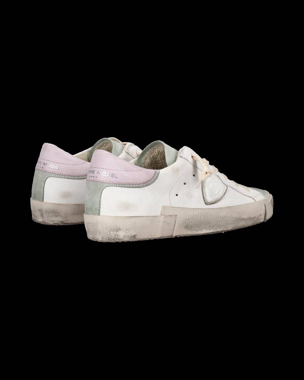Philippe Model Sneaker bassa PRSX donna - bianco, verde acqua e rosa Only for today