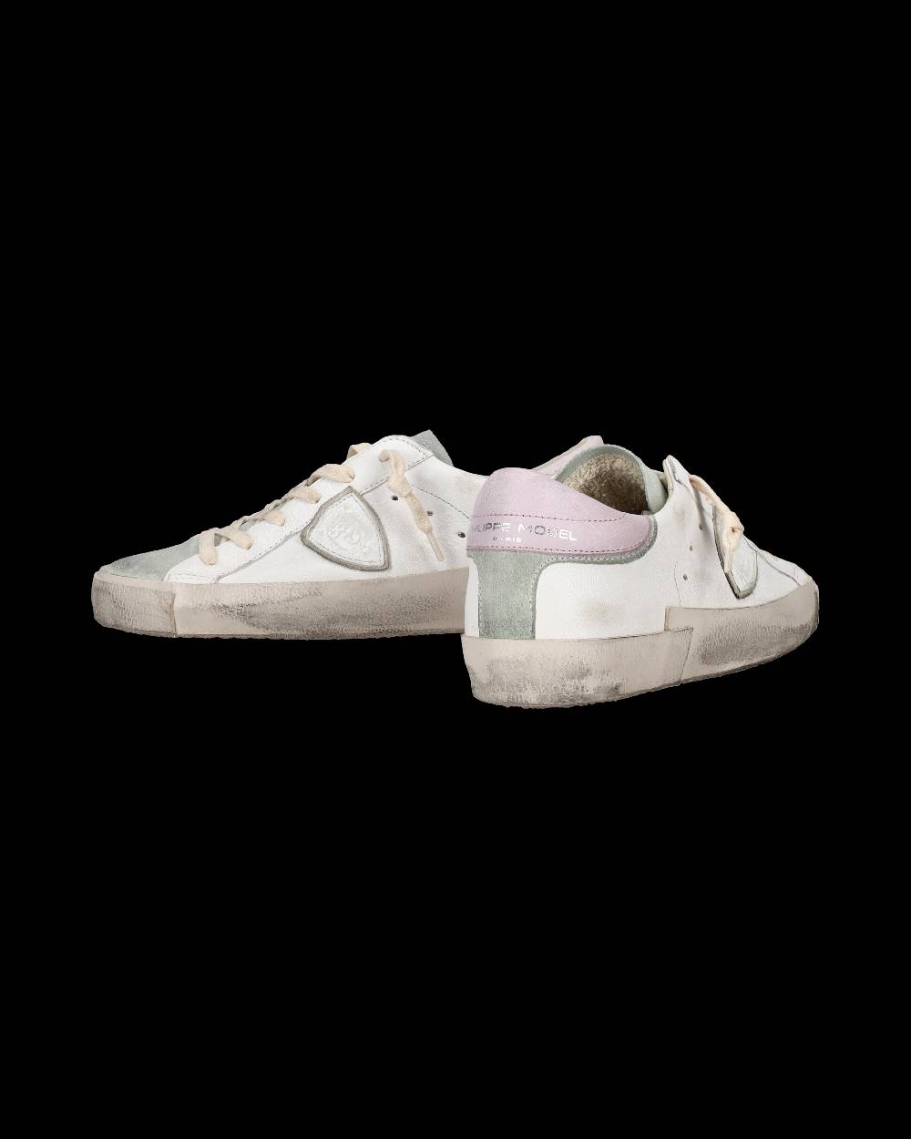 Philippe Model Sneaker bassa PRSX donna - bianco, verde acqua e rosa Only for today