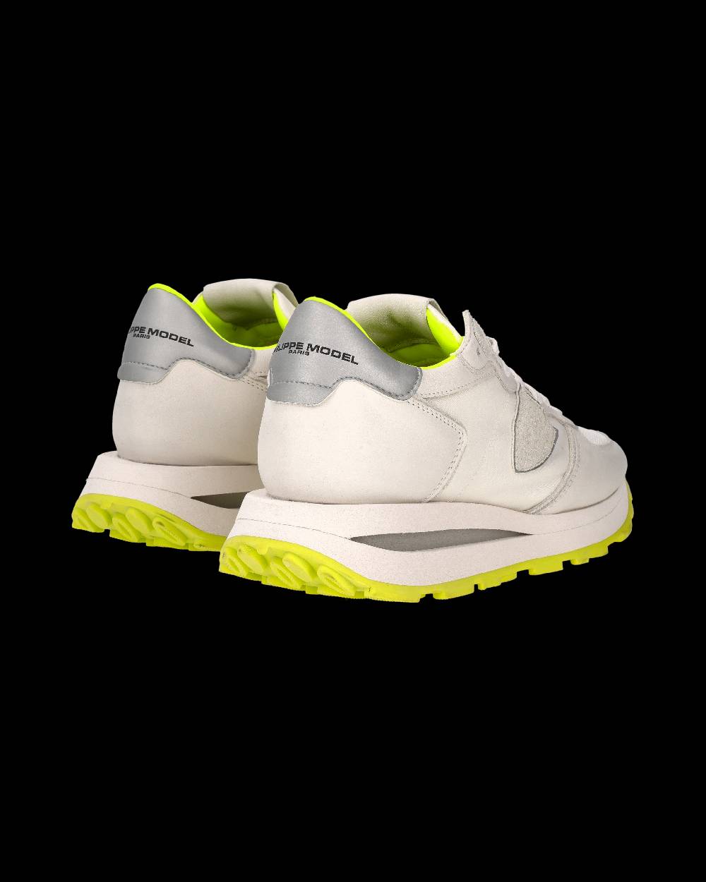 Philippe Model Sneaker Tropez Haute Donna, Bianco e Giallo Offerta speciale della fabbrica